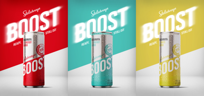Stolichnaya Boost - die neuen RTD's von Stolichnaya!