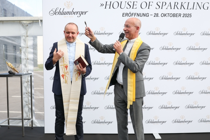 Segnung durch Toni Faber und Damian Prus