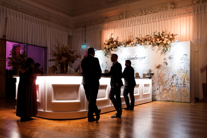 Die Schlumberger Lounge in der Hofburg