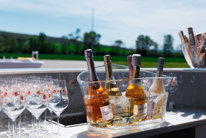 In Mörbisch vertreten: Schlumberger Sparkling, White Ice Secco, Rosé Ice Secco und Pinot Noir Reserve