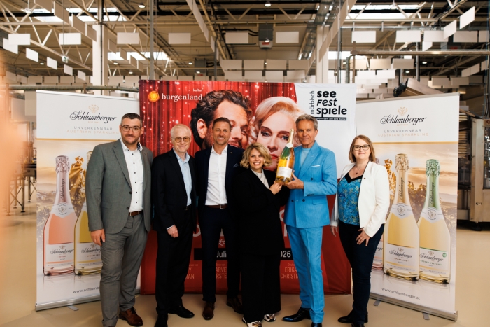 Patrick Meszarits, Dietmar Posteiner, Florian Czink, Claudia Priber, Alfons Haider und Aurore Jeudy